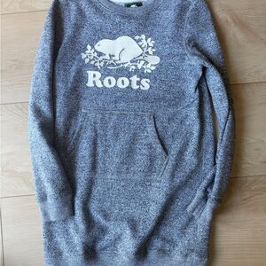 Roots Gray girls tunic Sweater